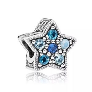 Colorful Star Charm for Pandora Bracelets
